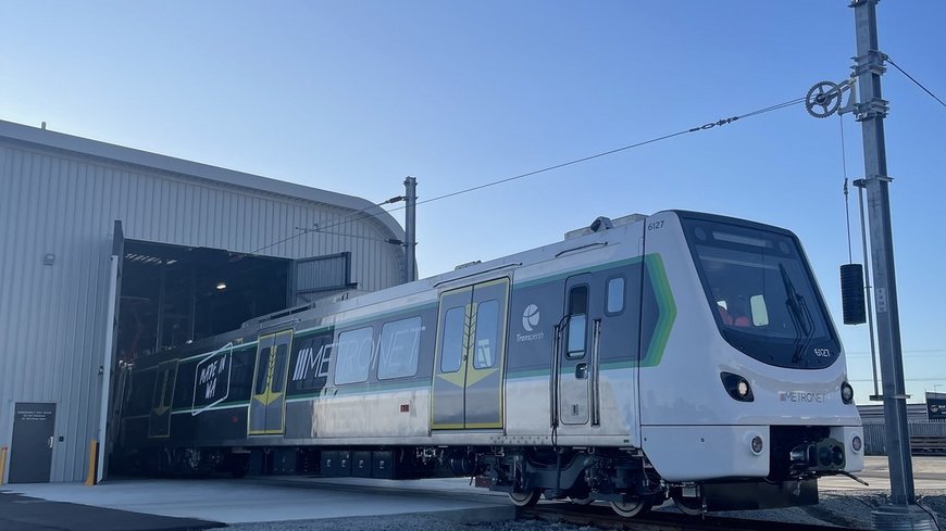 Alstom's first six-car C-Series train for METRONET leaves Bellevue for dynamic testing 